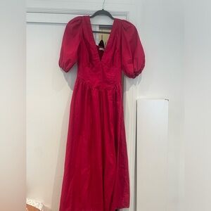 Abrecrombie and fitch hot pink dress